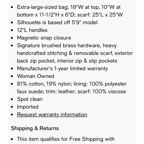 Patricia Nash Tote - Picture 4 of 5